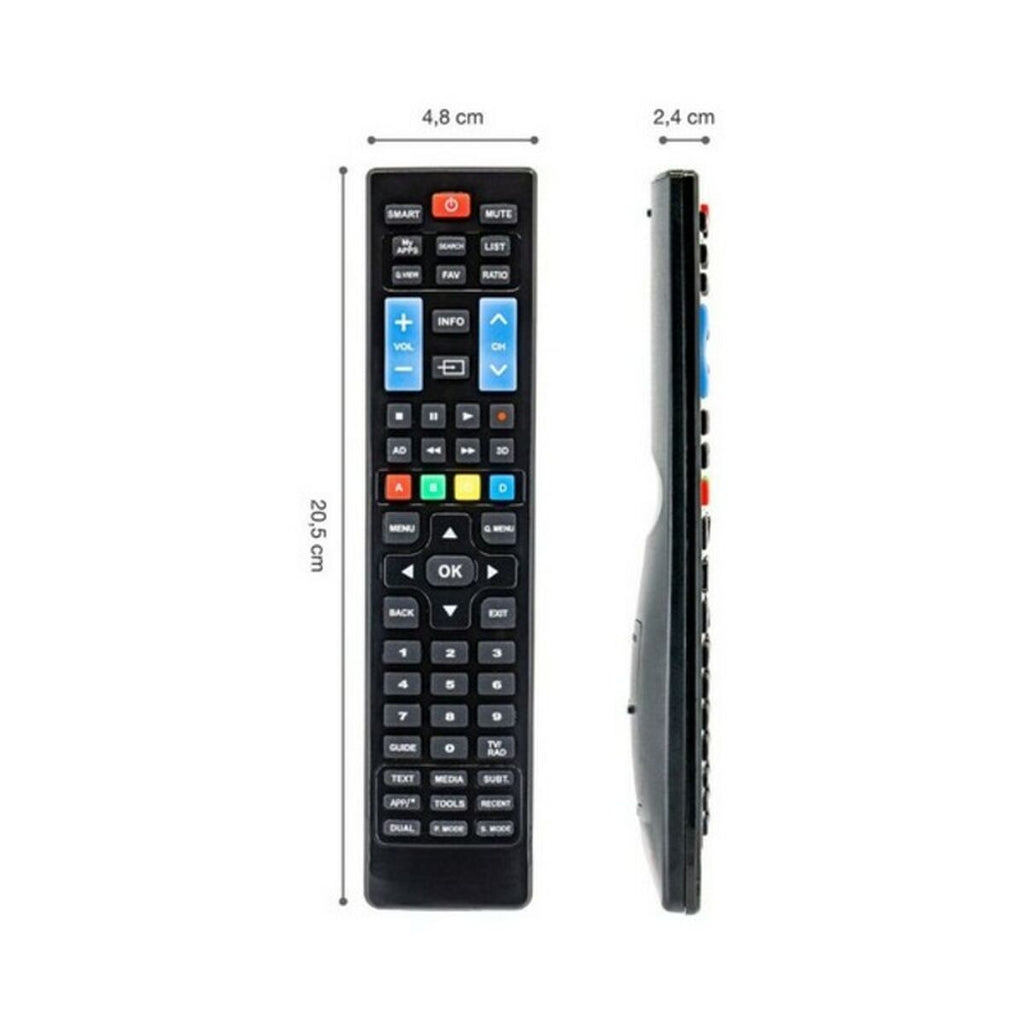Remote Control for Smart TV Ewent EW1575 Black-0