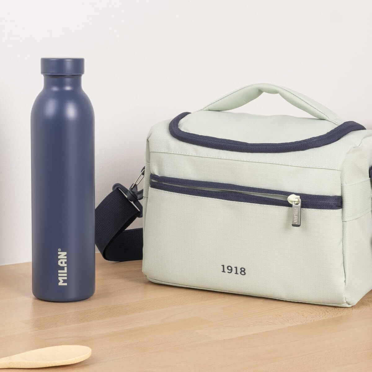 Thermal Lunchbox Milan Green 24,5 x 20 x 16 cm-2