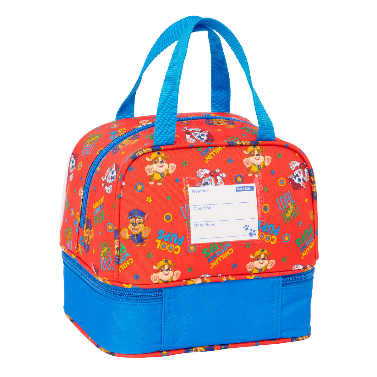 Thermal Lunchbox The Paw Patrol Cool Blue Red 20 x 20 x 15 cm-2