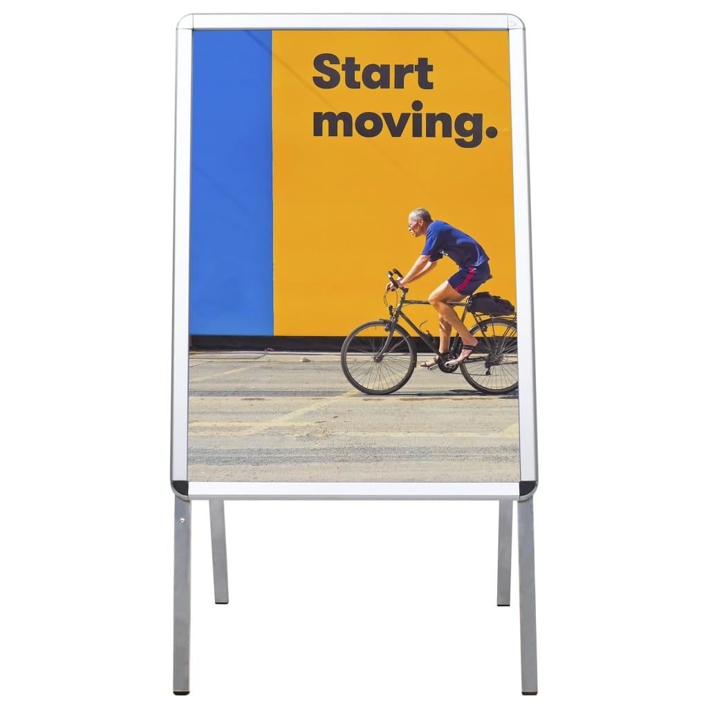 NNEVL A1 Customer Stopper Poster Stand Aluminium-4
