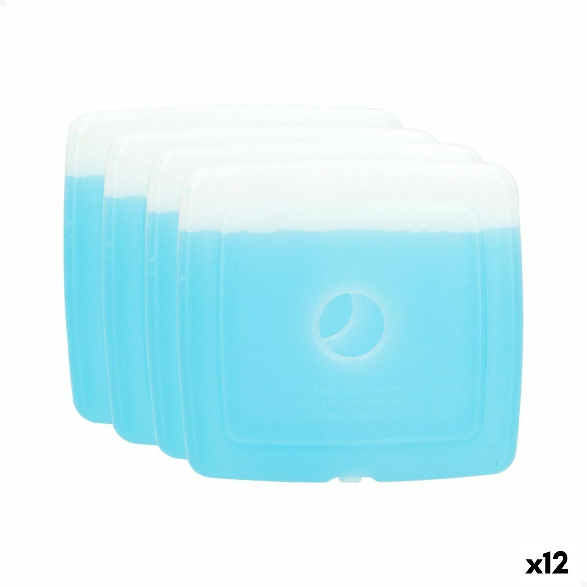 Cold Accumulator Aktive Blue 13,5 x 12,5 x 1,5 cm (12 Units)-0